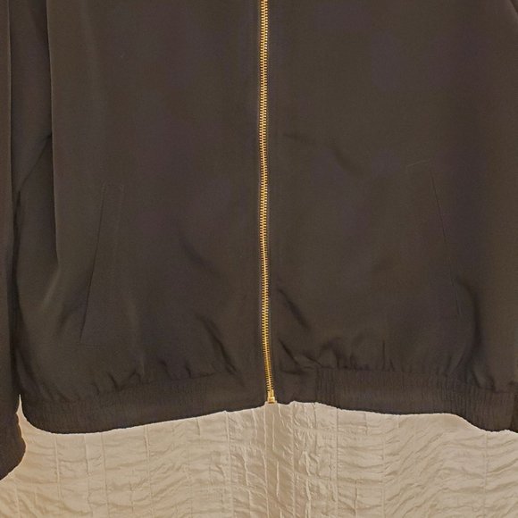 Susan Graver Bomber Jacket - Picture 6 of 8